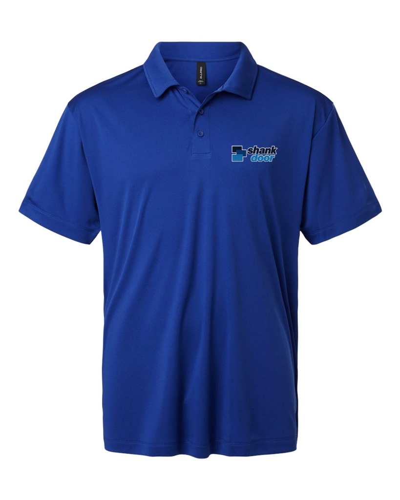 Variant Image for 41800 - AllPro Men's Pro-Lock Performance Polo - Shank Door - Full Color E - Outline - Website Shank Door