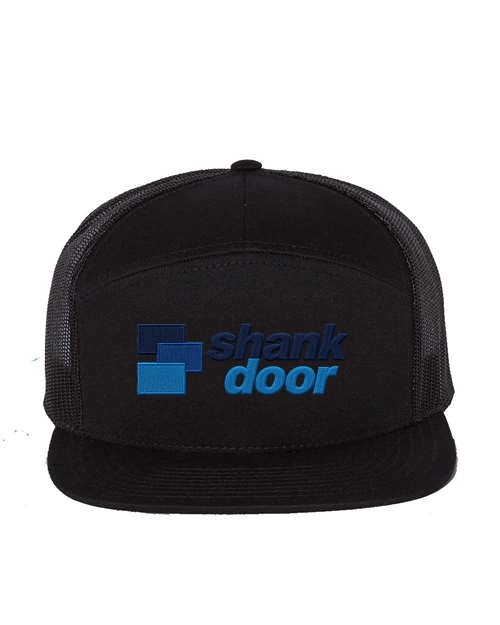 Variant Image for 168 - Richardson 7-Panel Trucker - Shank Door - Full Color E - Website Shank Door