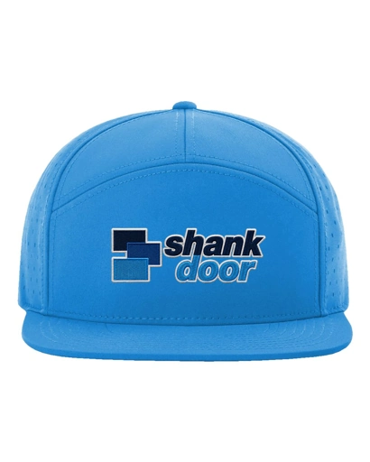 Variant Image for 169 - Richardson Cannon 7-Panel Flatbill - Shank Door - Full Color E - Outline - Website Shank Door