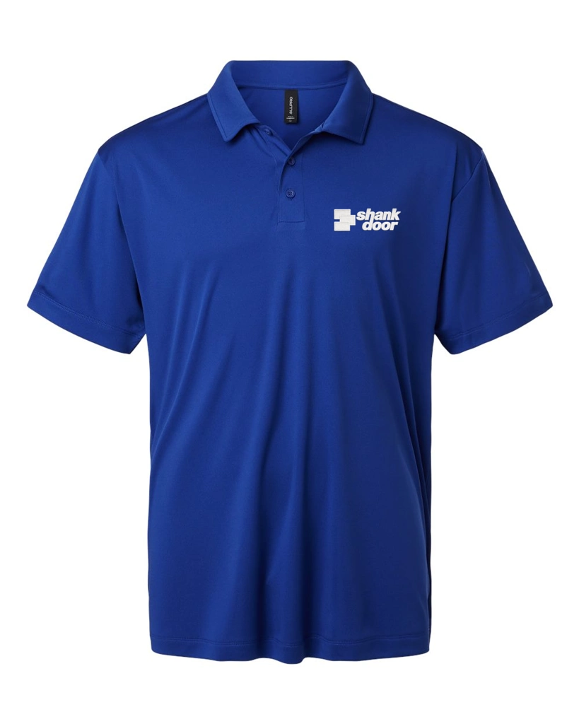 Variant Image for 41800 - AllPro Men's Pro-Lock Performance Polo - Shank Door - White E - Website Shank Door