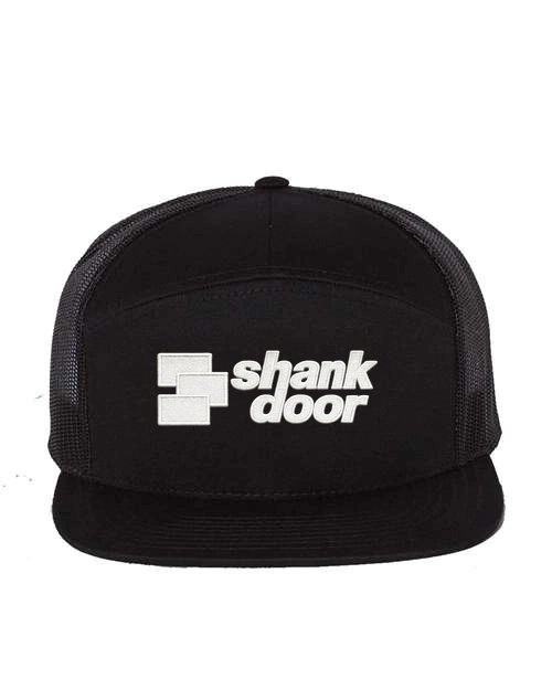 Variant Image for 168 - Richardson 7-Panel Trucker - Shank Door - White E - Website Shank Door