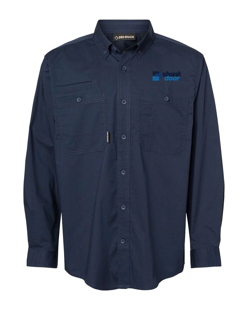 Variant Image for 4450 - DRI DUCK Men's Craftsman Woven Shirt - Shank Door - Full Color E - Website Shank Door