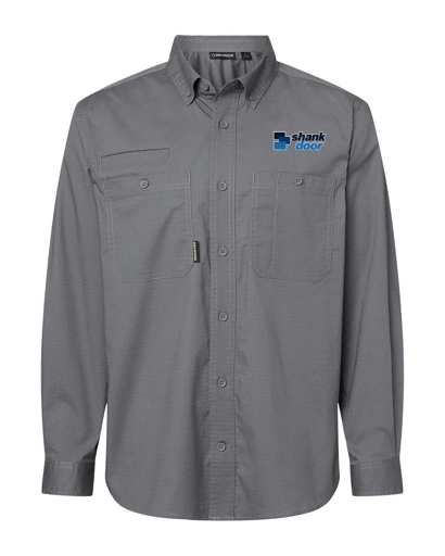 Variant Image for 4450T - DRI DUCK Men's Craftsman Woven Shirt - Shank Door - Full Color E - Outline - Website Shank Door