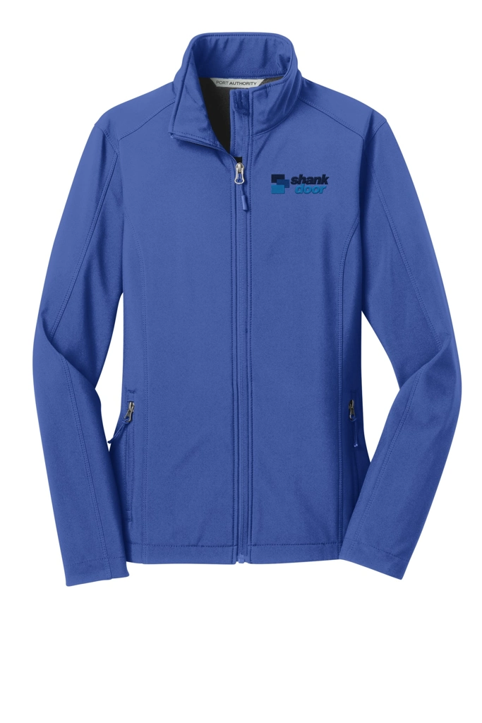 Variant Image for L317 - Port Authority® Ladies Core Soft Shell Jacket. - Shank Door - Full Color E - Website Shank Door