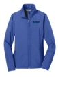 Variant Image for L317 - Port Authority® Ladies Core Soft Shell Jacket. - Shank Door - Full Color E - Website Shank Door
