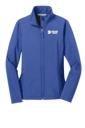Variant Image for L317 - Port Authority® Ladies Core Soft Shell Jacket. - Shank Door - White E - Website Shank Door