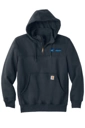 Variant Image for CT100617 - Carhartt® Rain Defender® Paxton Heavyweight Hooded Zip Mock Sweatshirt - Shank Door - Full Color D - Website Shank Door