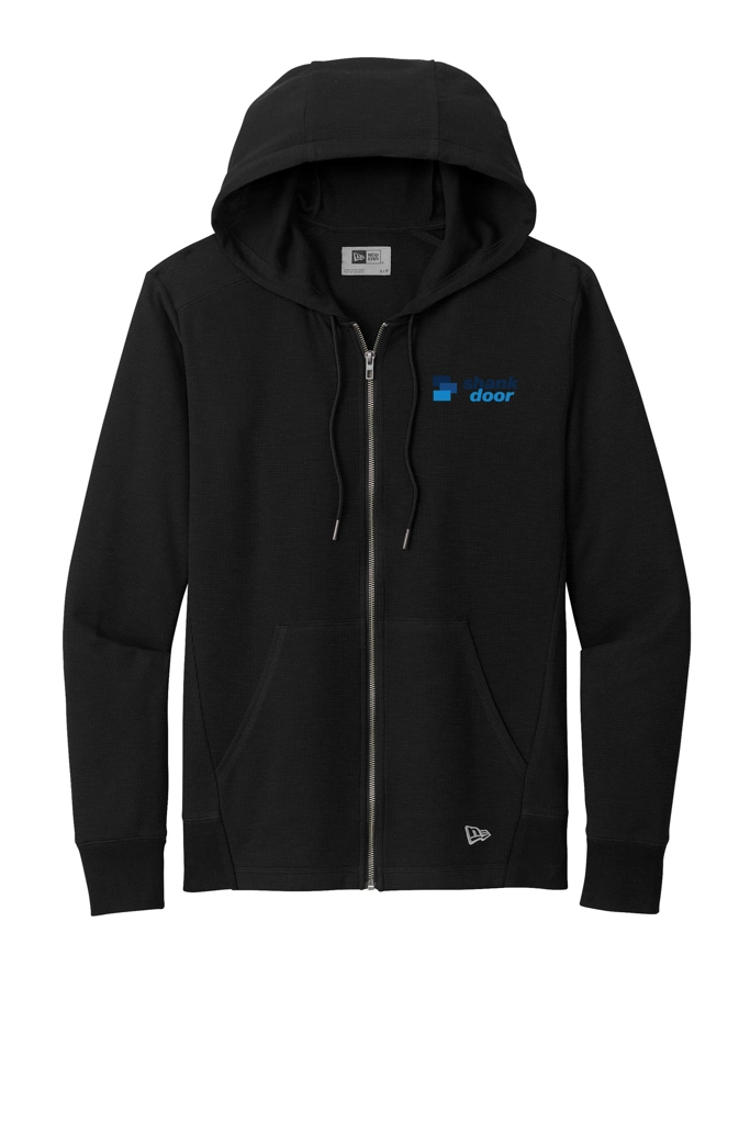 Variant Image for NEA141 - New Era® Thermal Full-Zip Hoodie - Shank Door - Full Color D - Website Shank Door