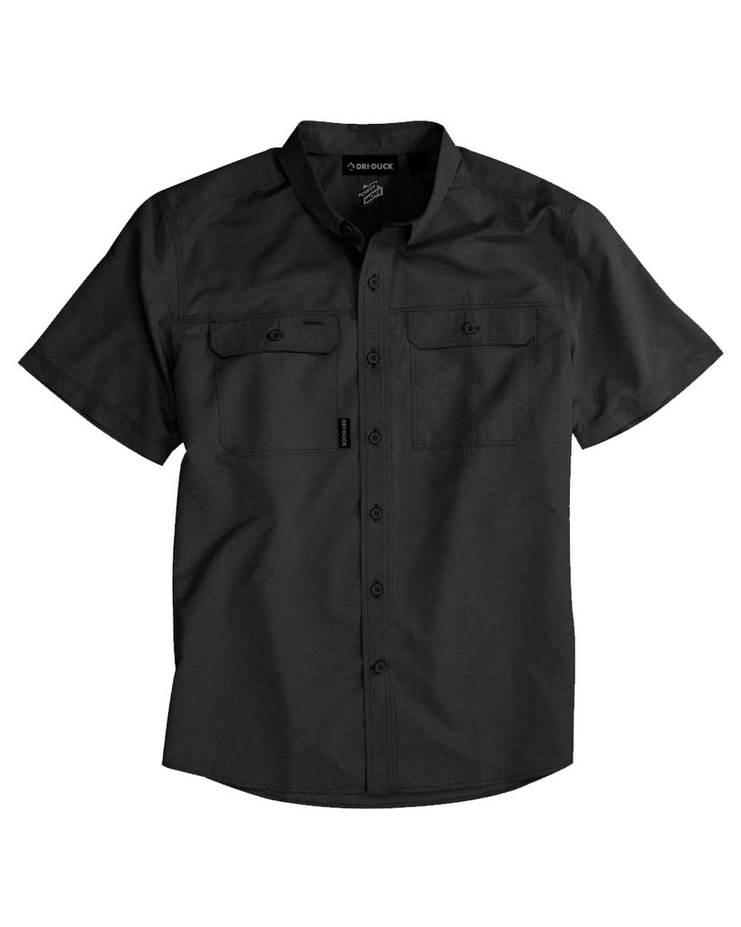 4445 - DRI DUCK Men's Crossroad Woven Short Sleeve Shirt